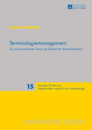 Knjiga Terminologiemanagement Annette Weilandt
