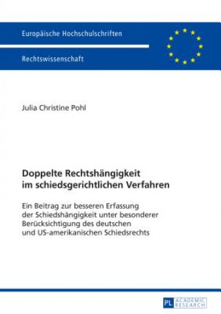 Carte Doppelte Rechtshaengigkeit Im Schiedsgerichtlichen Verfahren Julia Christine Pohl