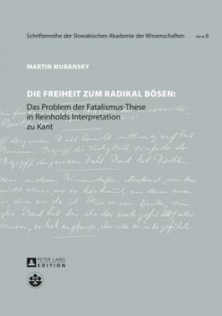 Book Freiheit Zum Radikal Boesen Martin Muránsky