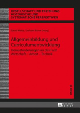 Könyv Allgemeinbildung Und Curriculumentwicklung Bernd Meier