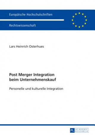 Carte Post Merger Integration Beim Unternehmenskauf Lars Heinrich Osterhues