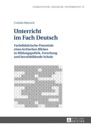 Könyv Unterricht Im Fach Deutsch Cordula Häntzsch