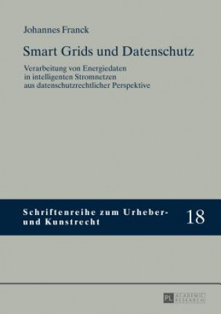 Książka Smart Grids Und Datenschutz Johannes Franck