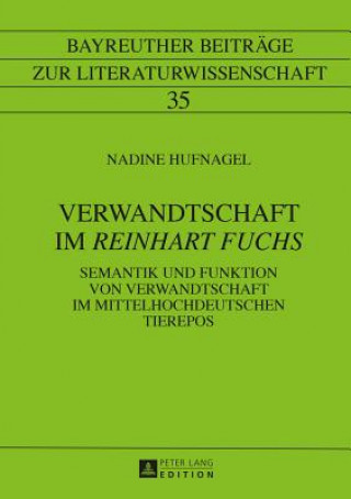 Książka Verwandtschaft Im "reinhart Fuchs" Nadine Hufnagel