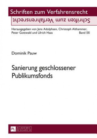 Buch Sanierung Geschlossener Publikumsfonds Dominik Pauw