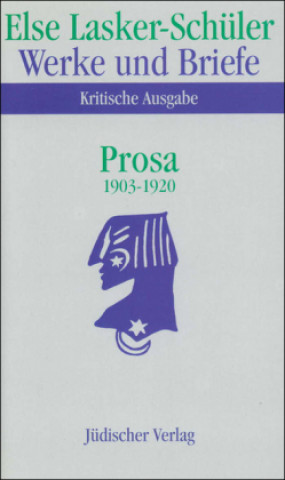 Könyv Prosa 1903 - 1920. 2 Bände Else Lasker-Schüler