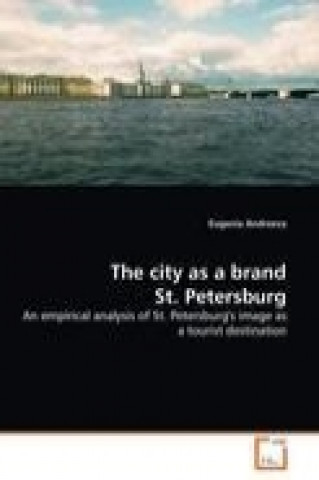 Könyv The city as a brand St. Petersburg Eugenia Andreeva