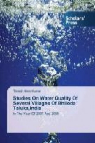 Książka Studies On Water Quality Of Several Villages Of Bhiloda Taluka, India Trivedi Hiren Kumar