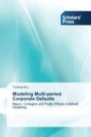Kniha Modeling Multi-period Corporate Defaults Tuohua Wu