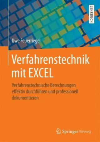 Książka Verfahrenstechnik mit EXCEL Uwe Feuerriegel