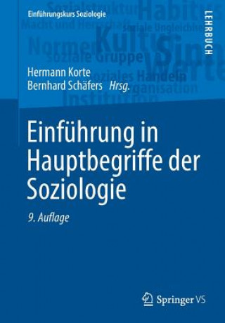Könyv Einfuhrung in Hauptbegriffe der Soziologie Hermann Korte