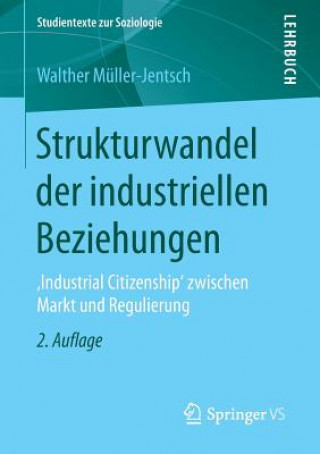 Book Strukturwandel Der Industriellen Beziehungen Walther Müller-Jentsch