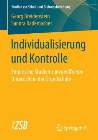 Buch Individualisierung Und Kontrolle Georg Breidenstein