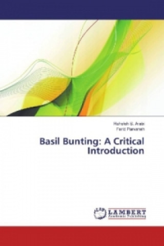 Libro Basil Bunting: A Critical Introduction Raheleh S. Arabi