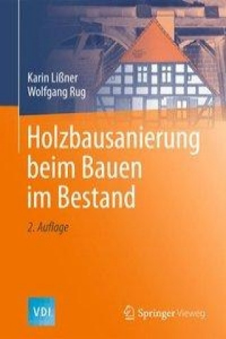 Kniha Holzbausanierung beim Bauen im Bestand Karin Lißner