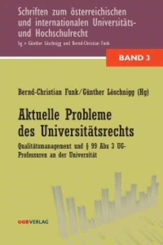 Книга Aktuelle Probleme des Universitätsrechts 