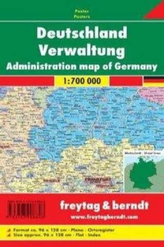 Printed items Deutschland Verwaltung 1 : 700 000. Planokarte 