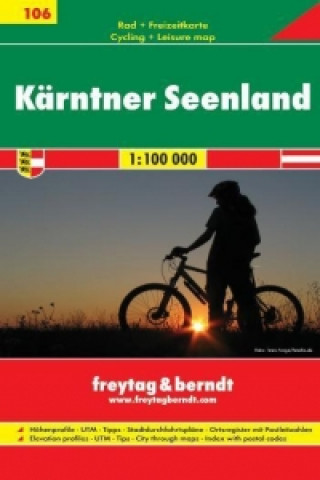 Materiale tipărite Rad- und Freizeitkarte 106. Kärntner Seenland 1 : 100 000 