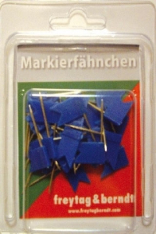 Carte Pin Fähnchen blau 