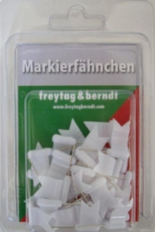 Igra/Igrača Markierfähnchen wehend, Weiß Freytag-Berndt und Artaria KG