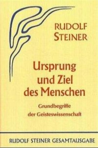 Carte Ursprung und Ziel des Menschen Rudolf Steiner