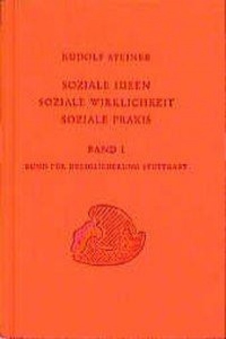 Könyv Soziale Ideen - Soziale Wirklichkeit - Soziale Praxis 1 Rudolf Steiner