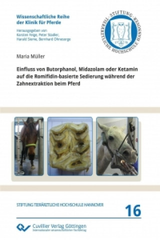 Könyv Einfluss von Butorphanol, Midazolam oder Ketamin auf die Romifidin-basierte Sedierung während der Zahnextraktion beim Pferd Maria Müller