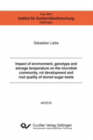 Książka Impact of environment, genotype and storage temperature on the microbial community, rot development and root quality of stored sugar beets Sebastian Liebe