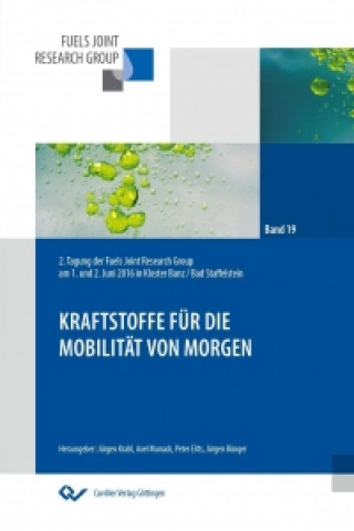 Carte Kraftstoffe für die Mobilität von morgen. 2. Tagung der Fuels Joint Research Group am 1. und 2. Juni 2016 in Kloster Banz / Bad Staffelstein Jürgen Krahl