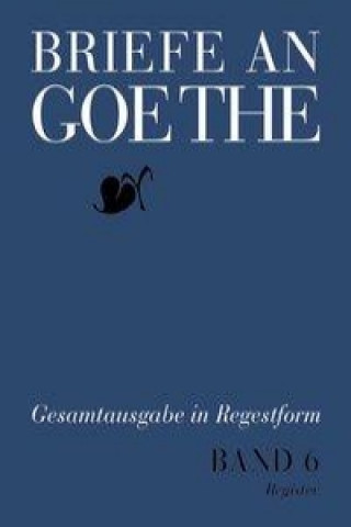 Carte Briefe an Goethe Karl-Heinz Hahn