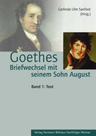 Książka Goethes Briefwechsel mit seinem Sohn August Gerlinde Ulm Sanford