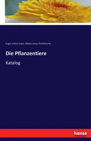 Book Pflanzentiere Eugen Johann Esper