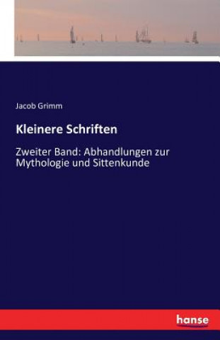 Book Kleinere Schriften Jacob Grimm