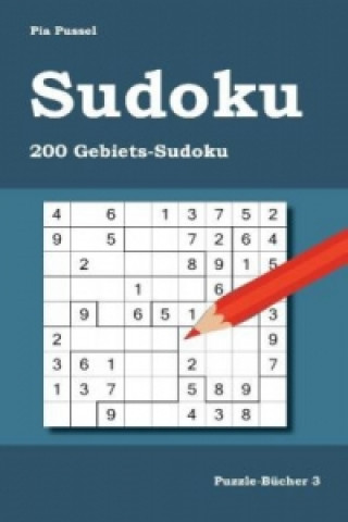 Kniha Sudoku 200 Gebiets-Sudoku Pia Pussel