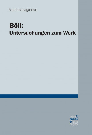 Libro Böll: Untersuchungen zum Werk Manfred Jurgensen