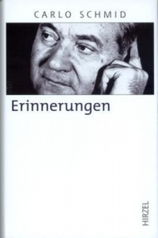 Könyv Erinnerungen Carlo Schmid