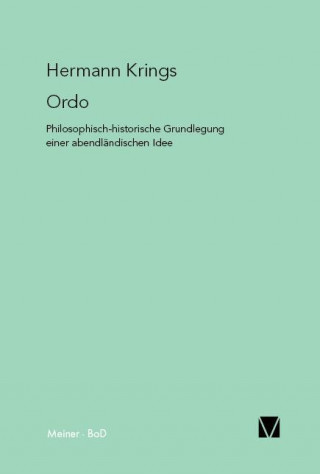Kniha Ordo Hermann Krings