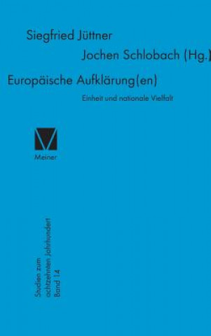 Kniha Europaische Aufklarung(en) Siegfried Jüttner
