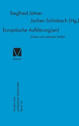 Knjiga Europaische Aufklarung(en) Siegfried Jüttner