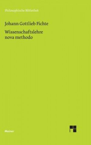 Kniha Wissenschaftslehre nova methodo Erich Fuchs
