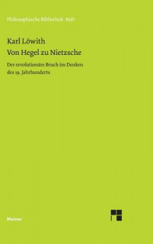 Carte Von Hegel Zu Nietzche Karl Löwith