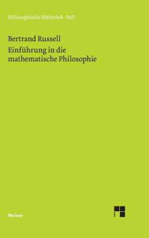 Kniha Einfuhrung in die mathematische Philosophie Betrand Russel