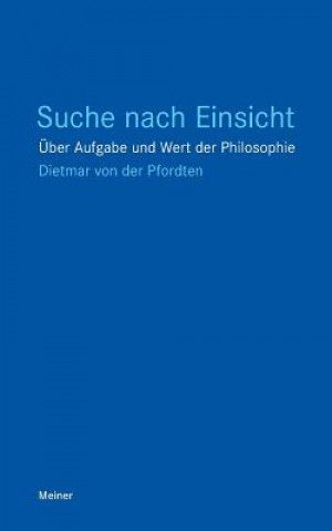 Knjiga Suche nach Einsicht Dietmar von der Pfordten