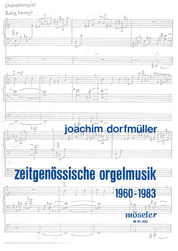 Knjiga Zeitgenössische Orgelmusik 1960-1983 Joachim Dorfmüller