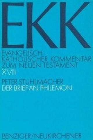 Könyv Evangelisch-Katholischer Kommentar zum Neuen Testament (Koproduktion mit Patmos) Peter Stuhlmacher