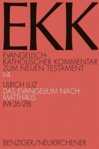 Buch Evangelisch-kath. Kommentar zum NT / Matthäus 1 Ulrich Luz