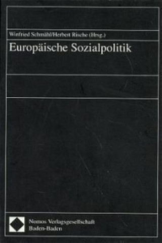 Book Europäische Sozialpolitik Winfried Schmähl