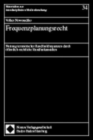 Könyv Frequenzplanungsrecht Volker Nowosadtko