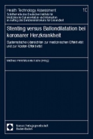 Książka Stenting versus Ballondilatation bei koronarer Herzkrankheit Matthias Perleth