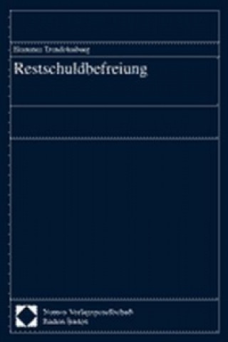 Kniha Restschuldbefreiung Hortense Trendelenburg